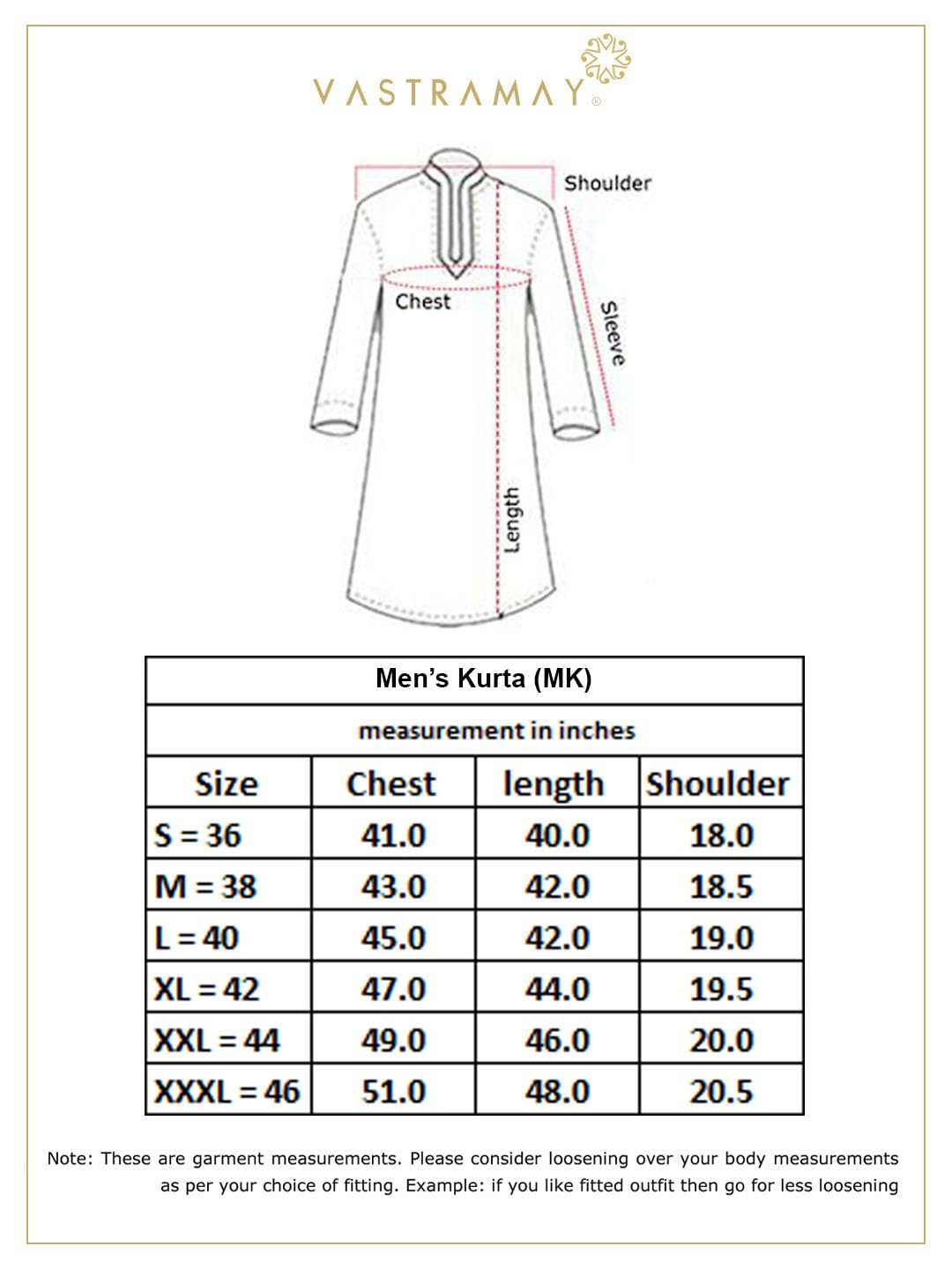 VASTRAMAY Men’s Cotton Regular Fit Regular Aqua Kurta | Elegant Ethnic Wear for Weddings & Festive Celebrations