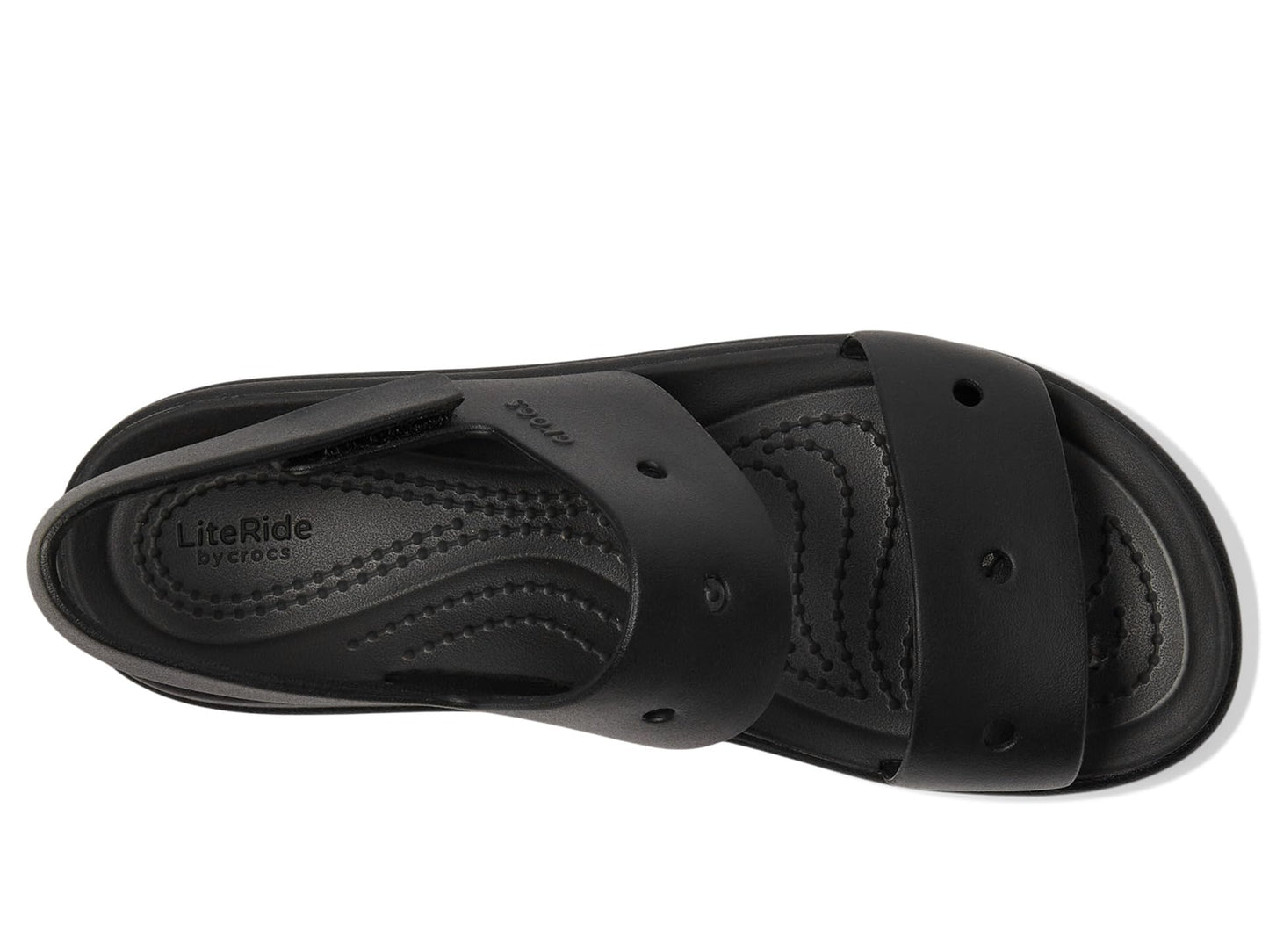 Crocs Brooklyn 4U Women Sandal (UK Size-9|Color-Black)