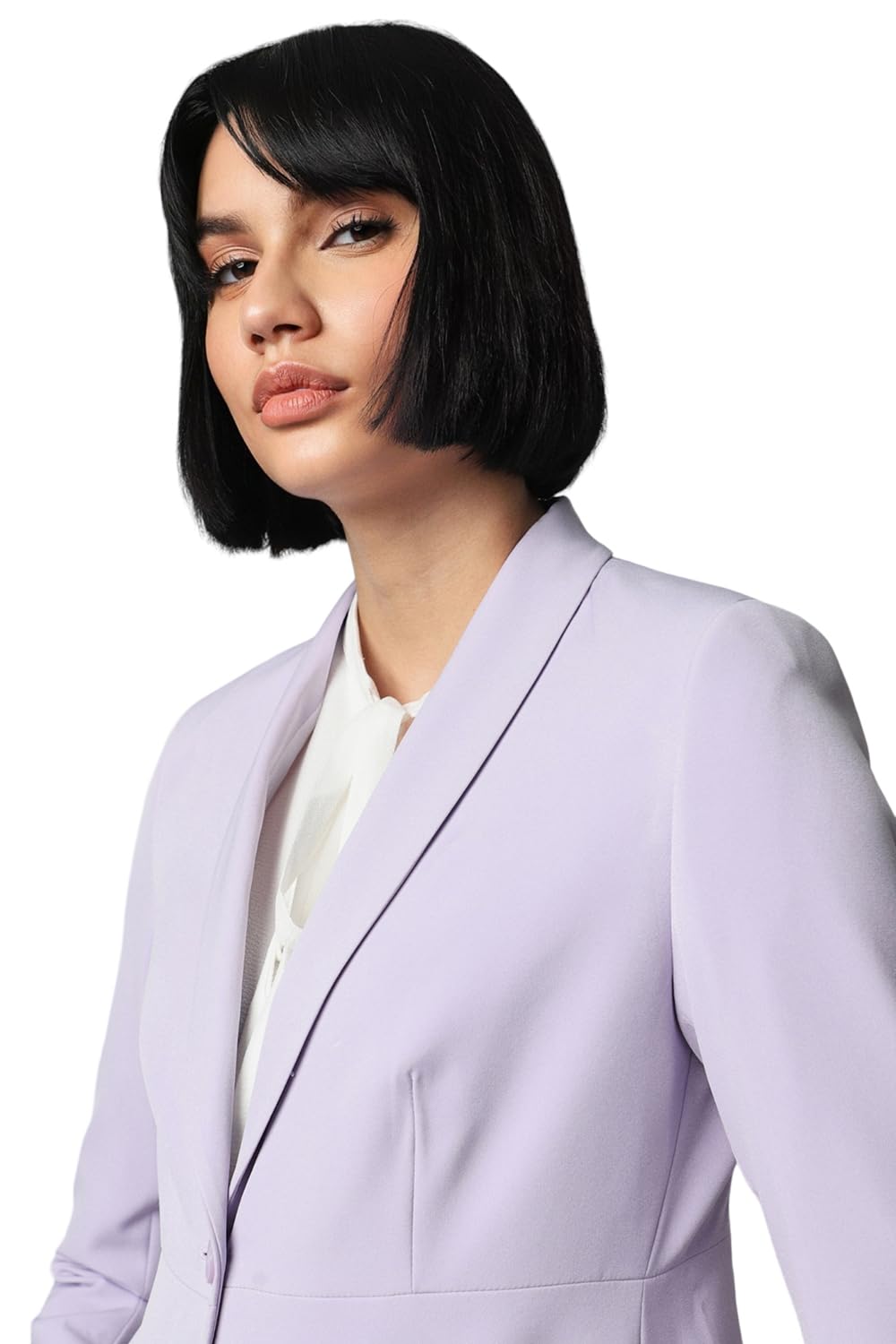 Van Heusen Women's Fashion Formal Blazer VWBZFRGF256086_Purple