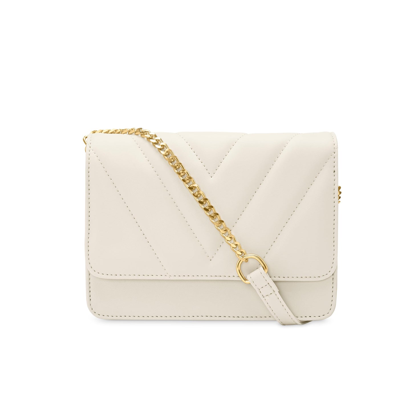 Fastrack Quilted Brunch Sling Bag for Women, Girls and Ladies | Ladies Purse Handbag | Made of Faux Leather