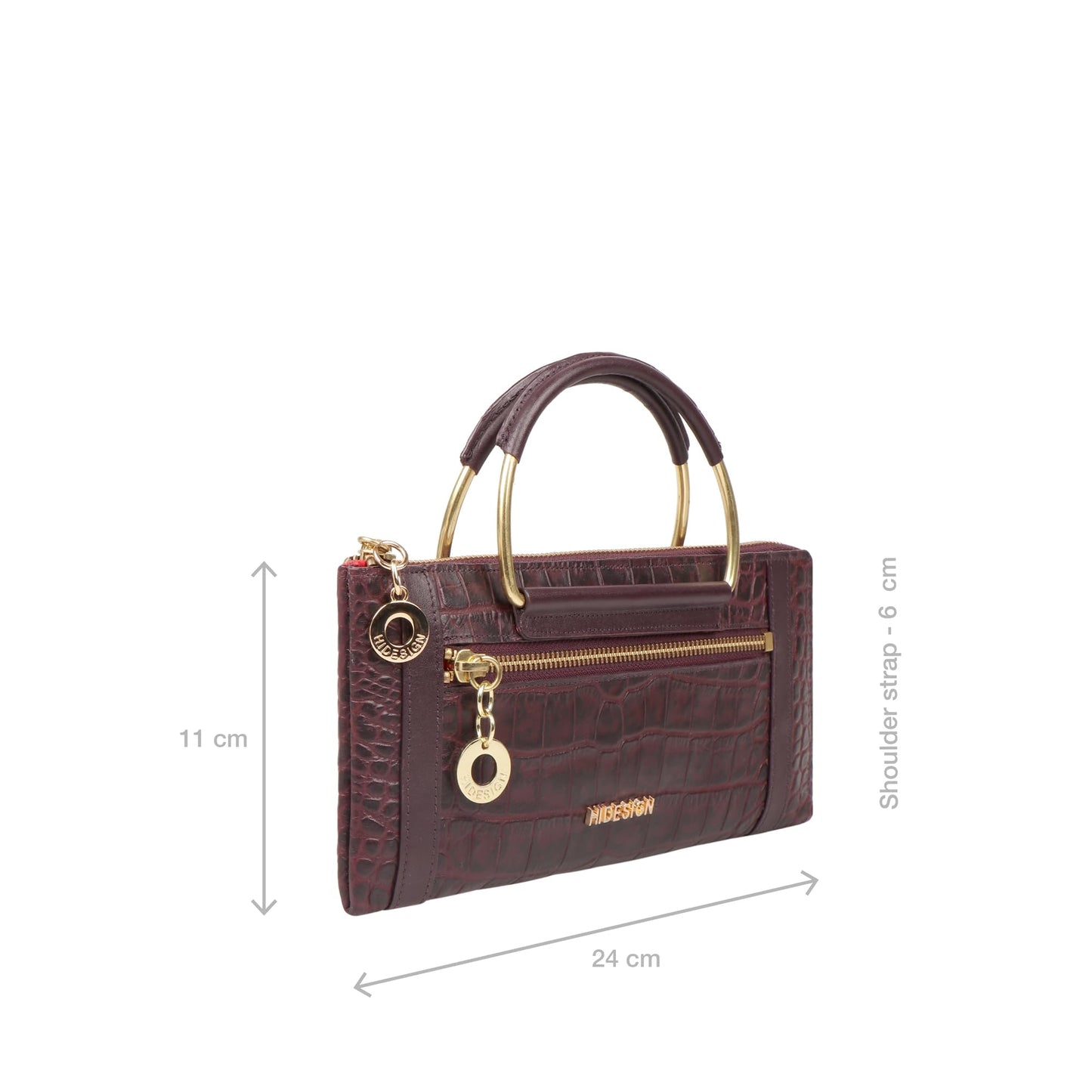 Hidesign Women's Leather Zip Around Wallet