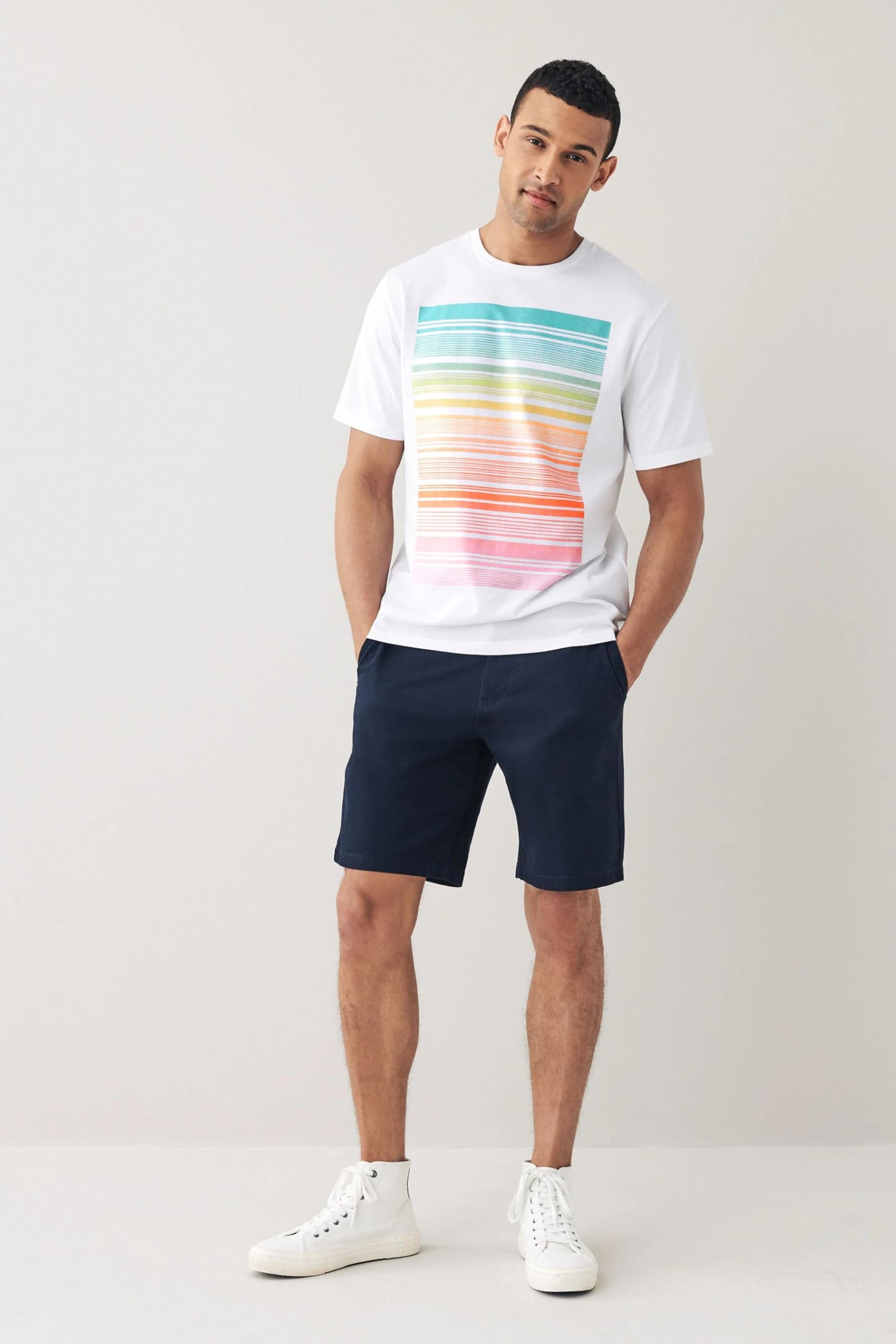 TAGAS Men's Loose Fit Slant Pocket Shorts || Shorts for Mens || Casual Shorts for Mens Navy