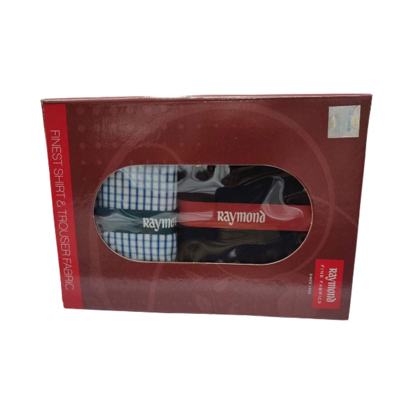 Raymond Fabrics Men's Cotton Unstitched Formal Pant 1.2 m and Shirt 2.25 m Fabric (Multicolour, Free Size) - Set of 6