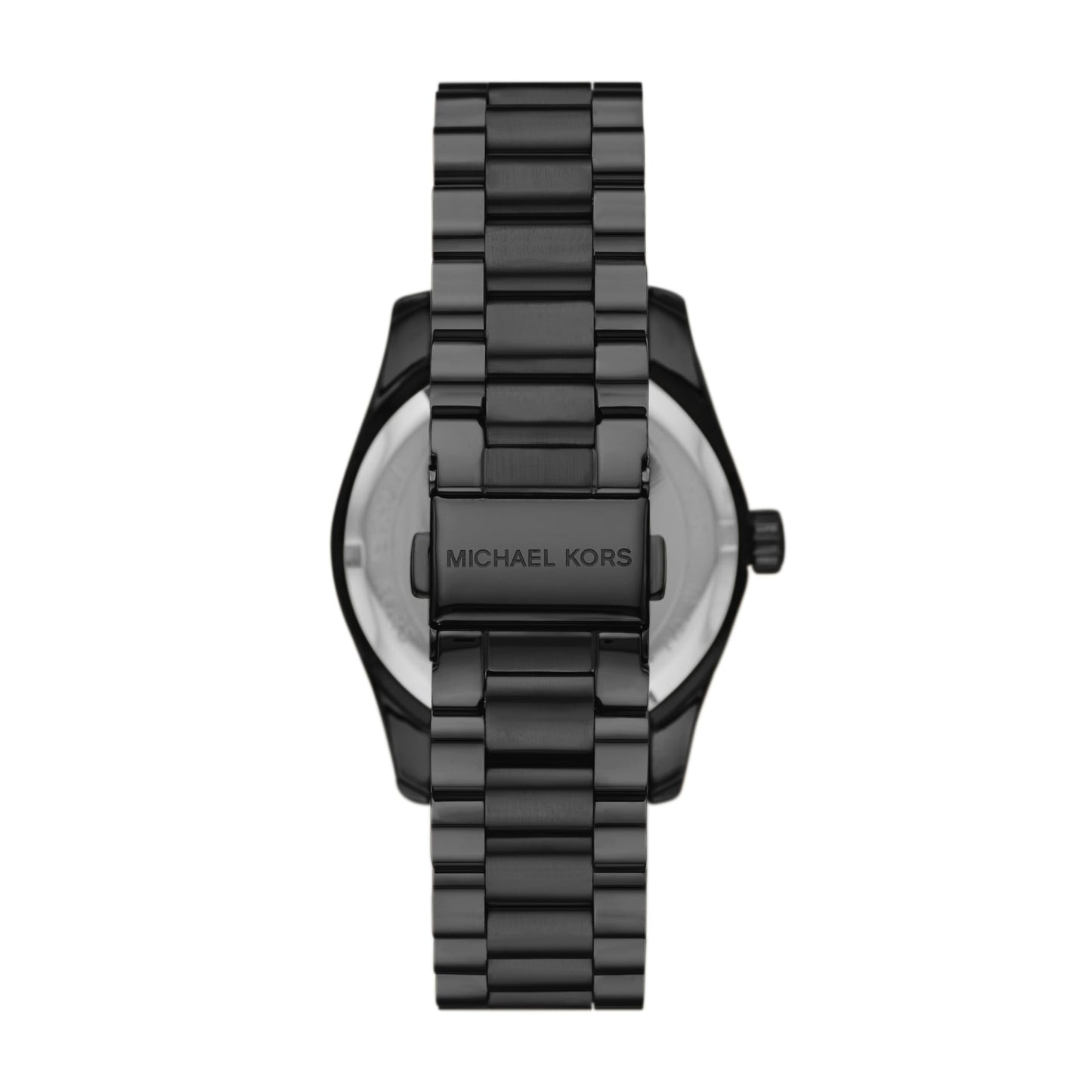 Michael Kors Stainless Steel Analog Black Dial Women Watch-Mk7442, Black Band