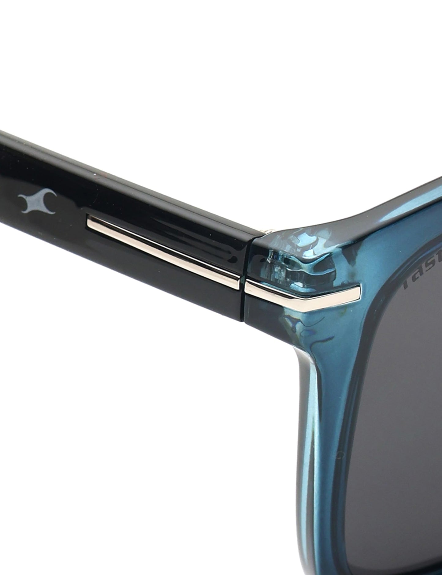 Fastrack Black Colored Wayfarer Shaped Polycarbonate Frame Polarized Sunglasses for Women