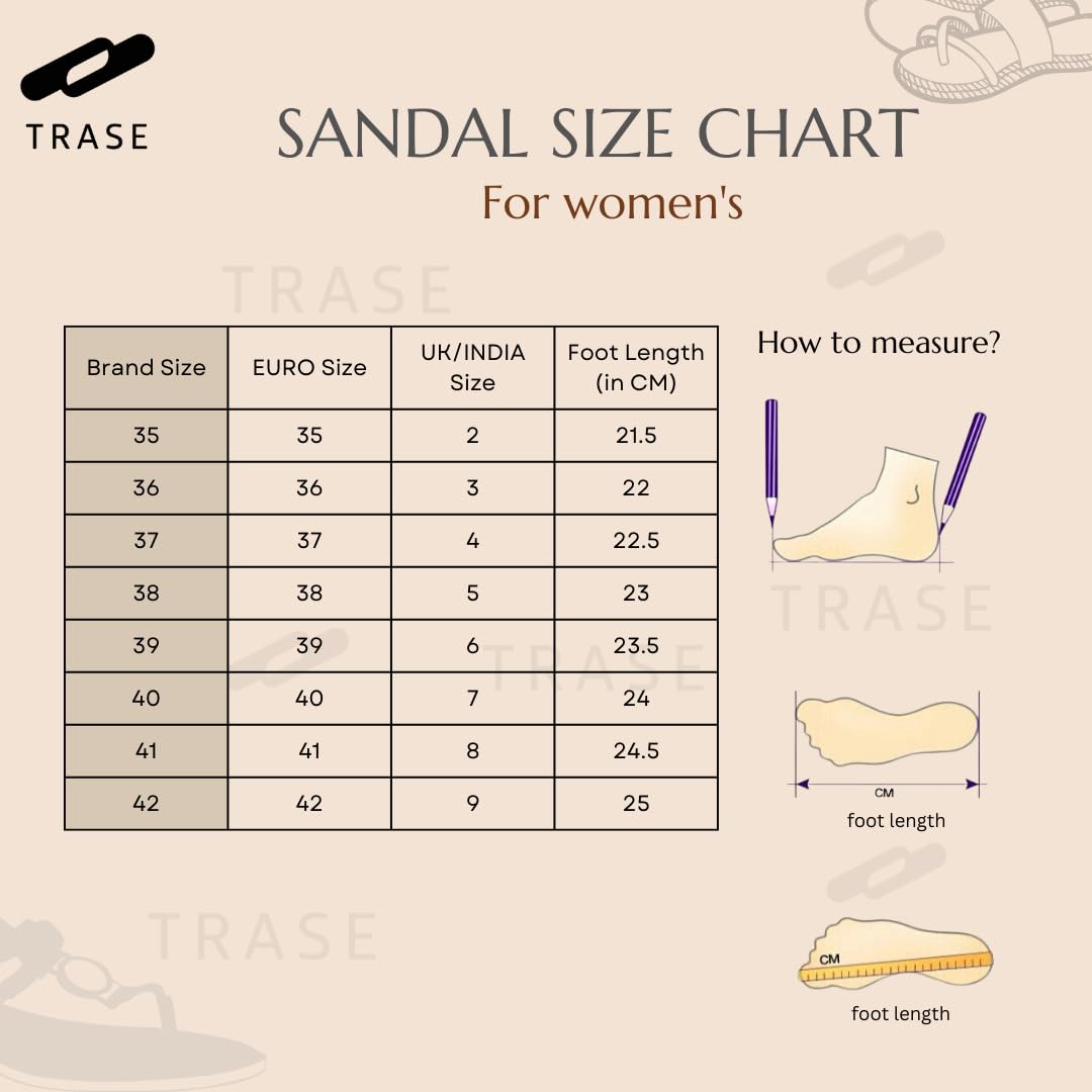 TRASE Women Slingback Sandals, Multi Straps Stylish Design, Cushioned Sole, and Lightweight for Everyday Wear (Peach, 8 UK)