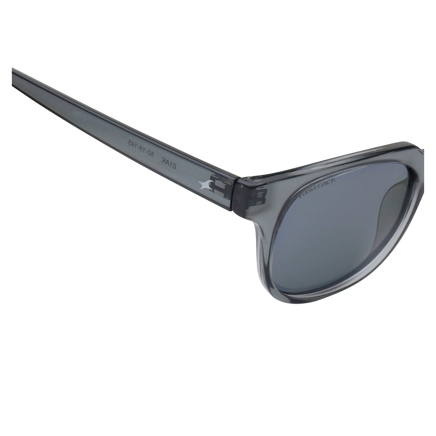 Fastrack Smoke Round Polarised Sunglasses for Unisex