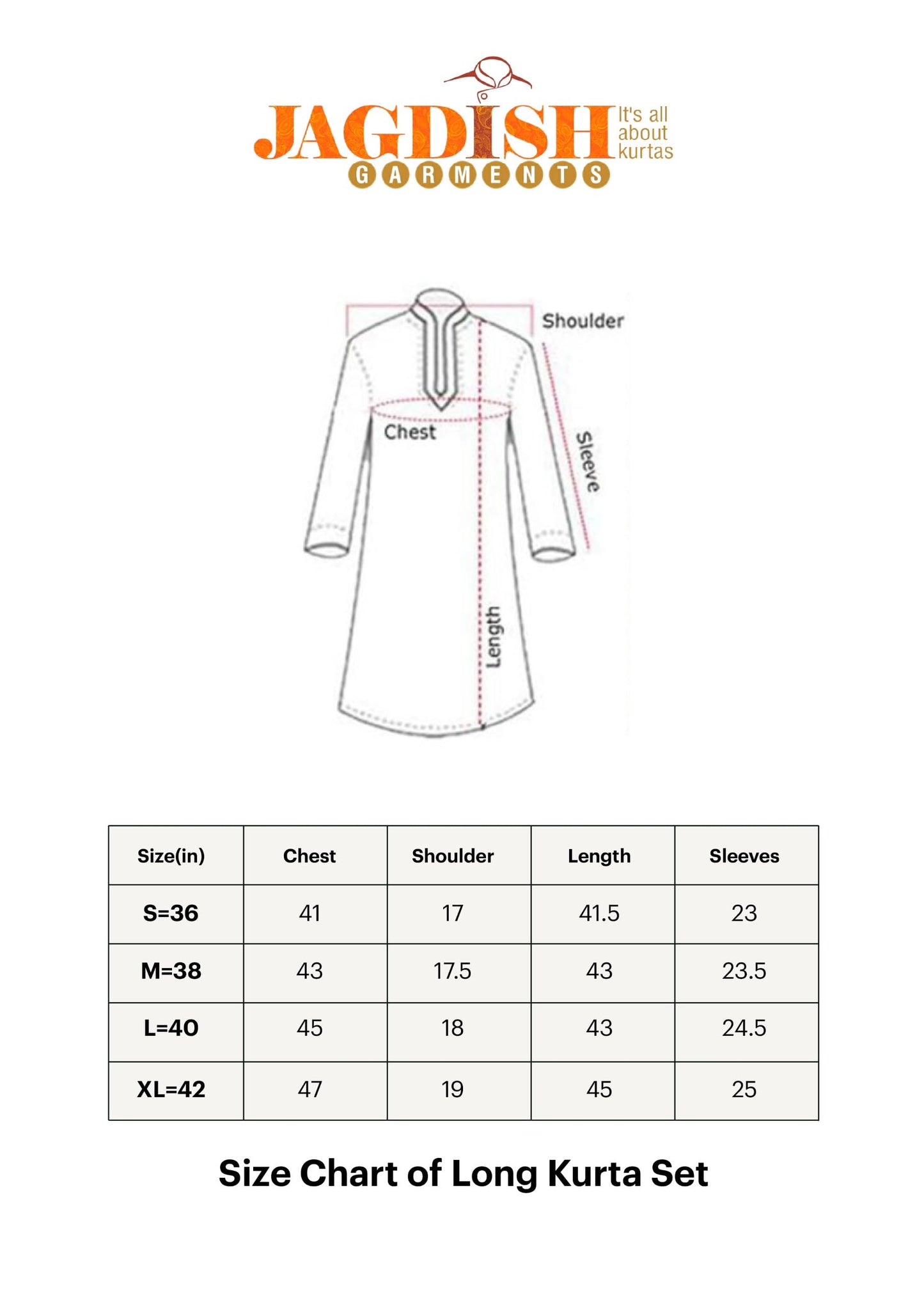 Jagdish GARMENTS Men's Cotton Ombre Printed Kurta- Ethnic Wear for Festive, Wedding, Puja & Casual Occasions (in, Alpha, M, Grey)
