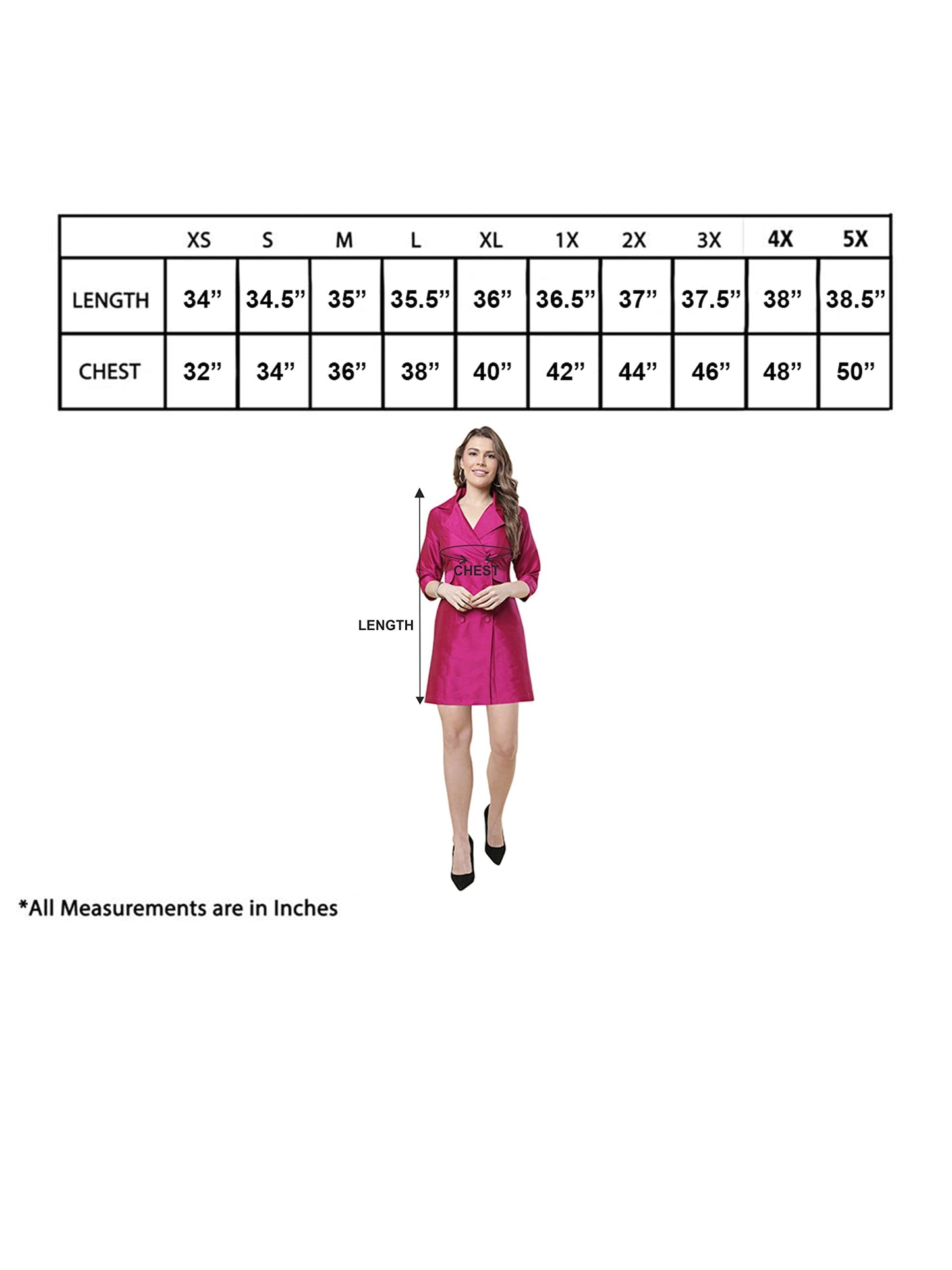 A.T.U.N. (ALL THINGS UBER NICE) Women's Blazer Dress Maroon