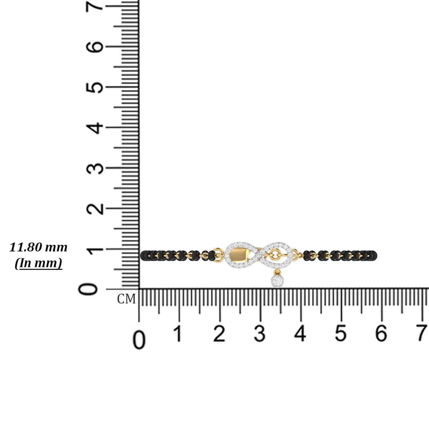 PC Jeweller 18k (750) Yellow Gold and Diamond Bracelet for Women