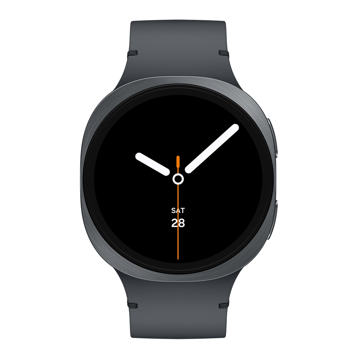 Samsung Galaxy Watch8 (40mm, LTE, Graphite) with 3nm Processor | Dual GPS | Sapphire Glass & Armor Aluminum | 5ATM & IP68 | BP, ECG, IHRN & Vascular Load Monitoring | Anti-oxidant Index