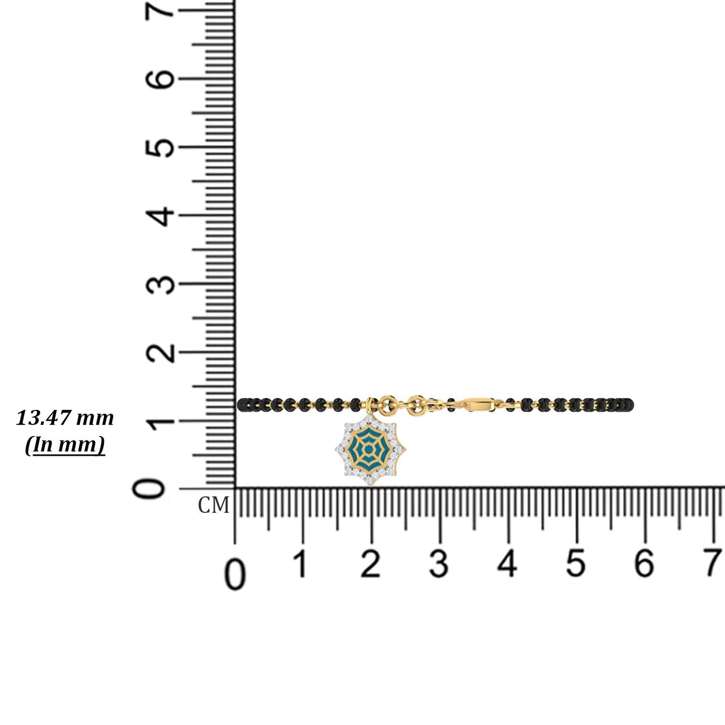 PC Jeweller 18k (750) Yellow Gold and Diamond Bracelet for Women