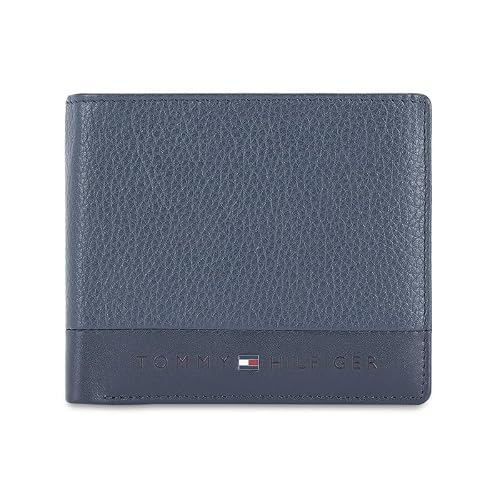 Tommy Hilfiger Debrecen Men Leather Multicard Coin Wallet - Navy