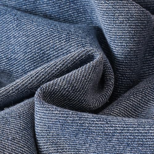 Hopscotch Girls Blue Chenille Embroidered Denim Jeans for Ages (5-6 Years)