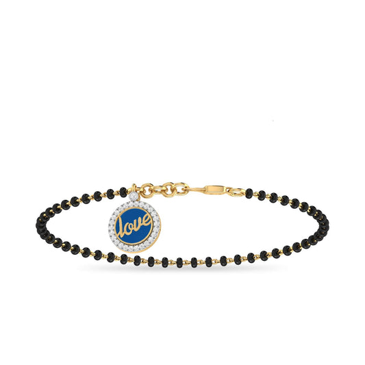 PC Jeweller 18k (750) Yellow Gold and Diamond Bracelet for Women