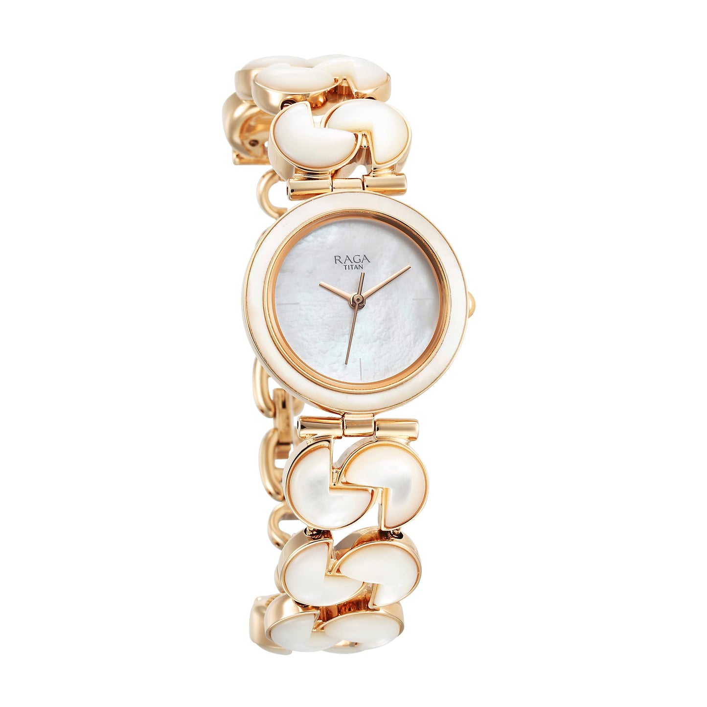 Titan Raga Power Pearls Analog Watch - for Women 95233WM01F