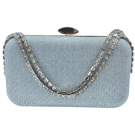 Mastyle® Shimmer Clutch Handbag For Women With Glitter Surface And Designer