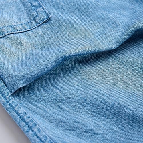 Hopscotch Girls Solid Print Blue Jeans for Ages (3-4 Years)