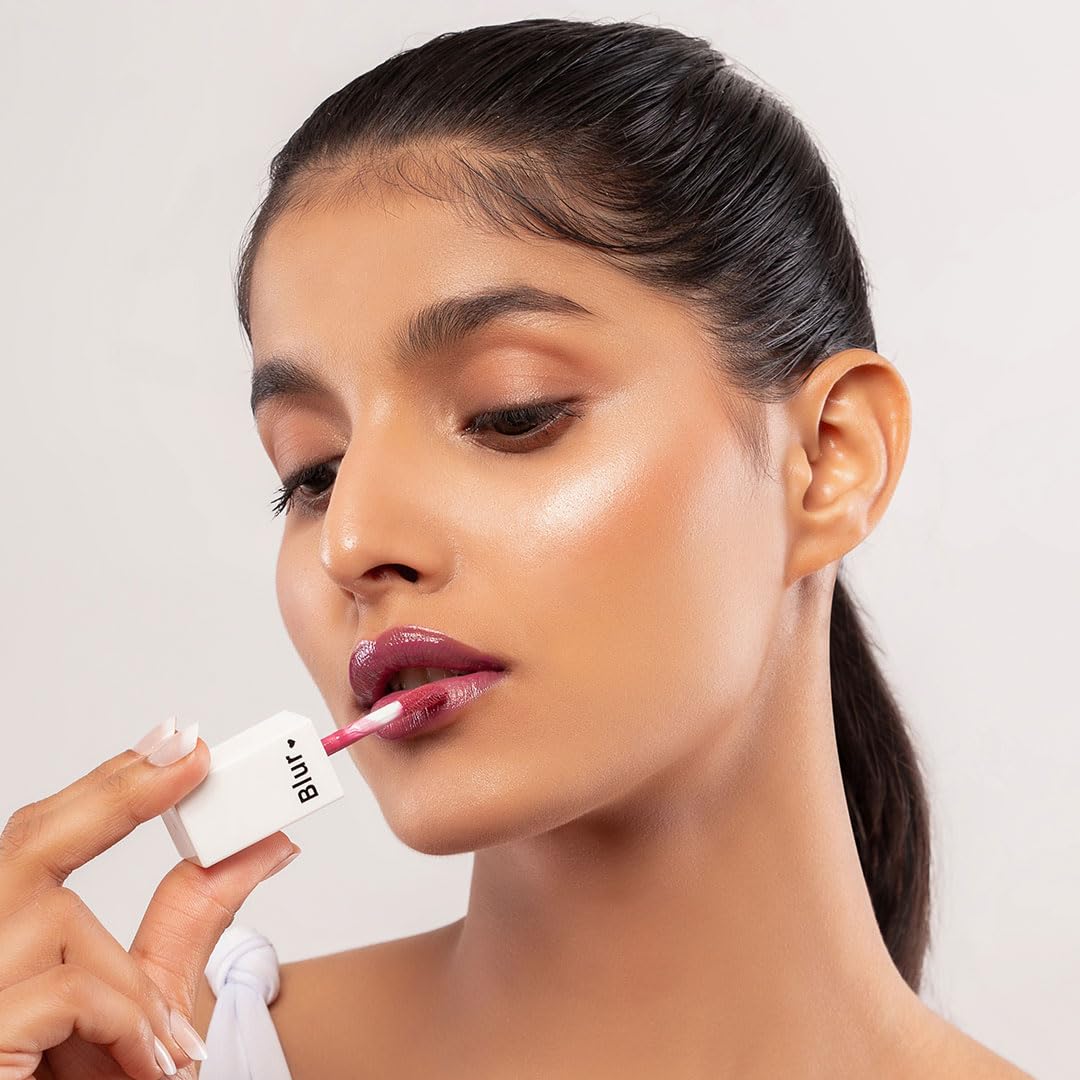 Blur india Perfect Mini Plum Lip Kit | Plum Lipstick + Mauve Gloss + Berry Lip Liner