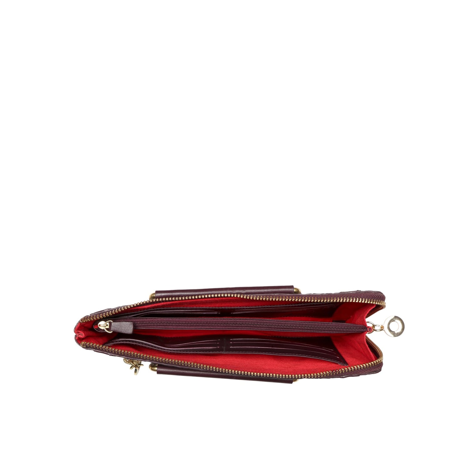 Hidesign Women's Leather Zip Around Wallet