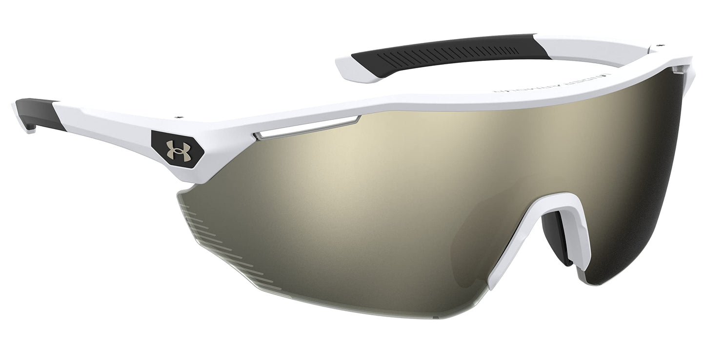 Under Armour Ivory Multilayer Lens Special Shape Sunglass Rimless Grey Frame - 204181Kb799Ue