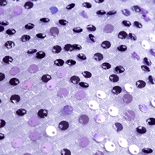 Hopscotch Girls Floor Length Party Dresses in Lilac Color For Ages (9-10 Years)