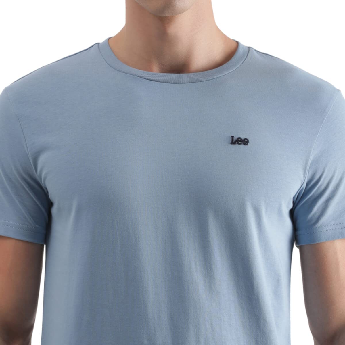 Lee Men's Slim Fit T-Shirt (LMTS004569_Blue