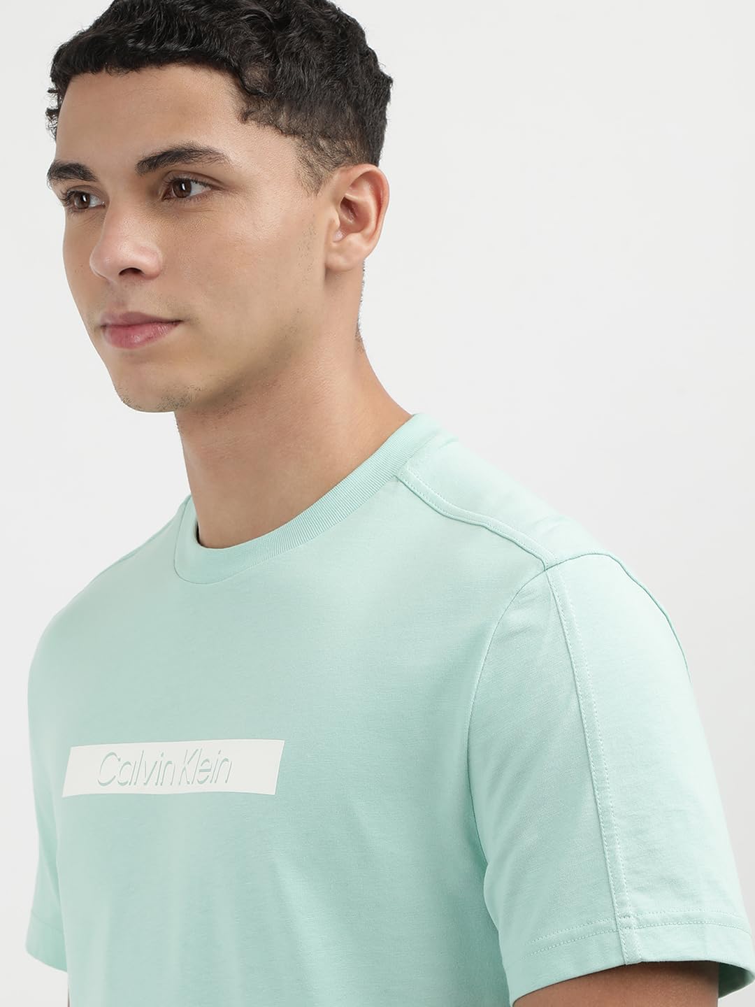 Calvin Klein Jeans Department2185 Regular Fit T Shirt (K10K113110LHH_Lichen XXL)