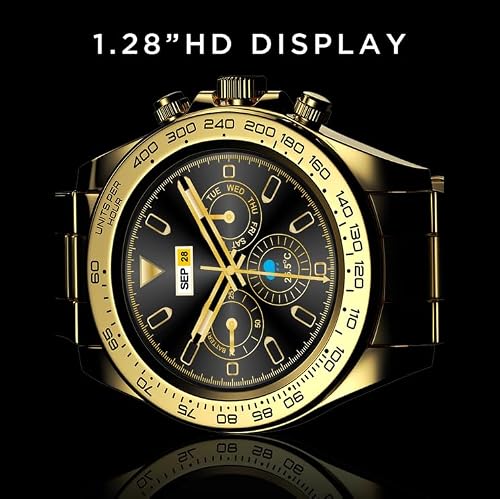 Fire-Boltt Blizzard Ultra 32.5mm (1.28) Premium Luxury Smartwatch with Jewel Studded Dial Smartwatch (Silver Colour) (Blizzard)