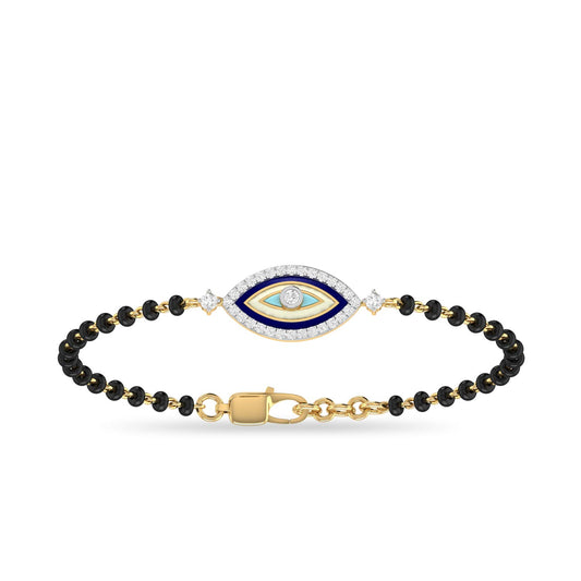 PC Jeweller 18k (750) Yellow Gold and Diamond Bracelet for Women