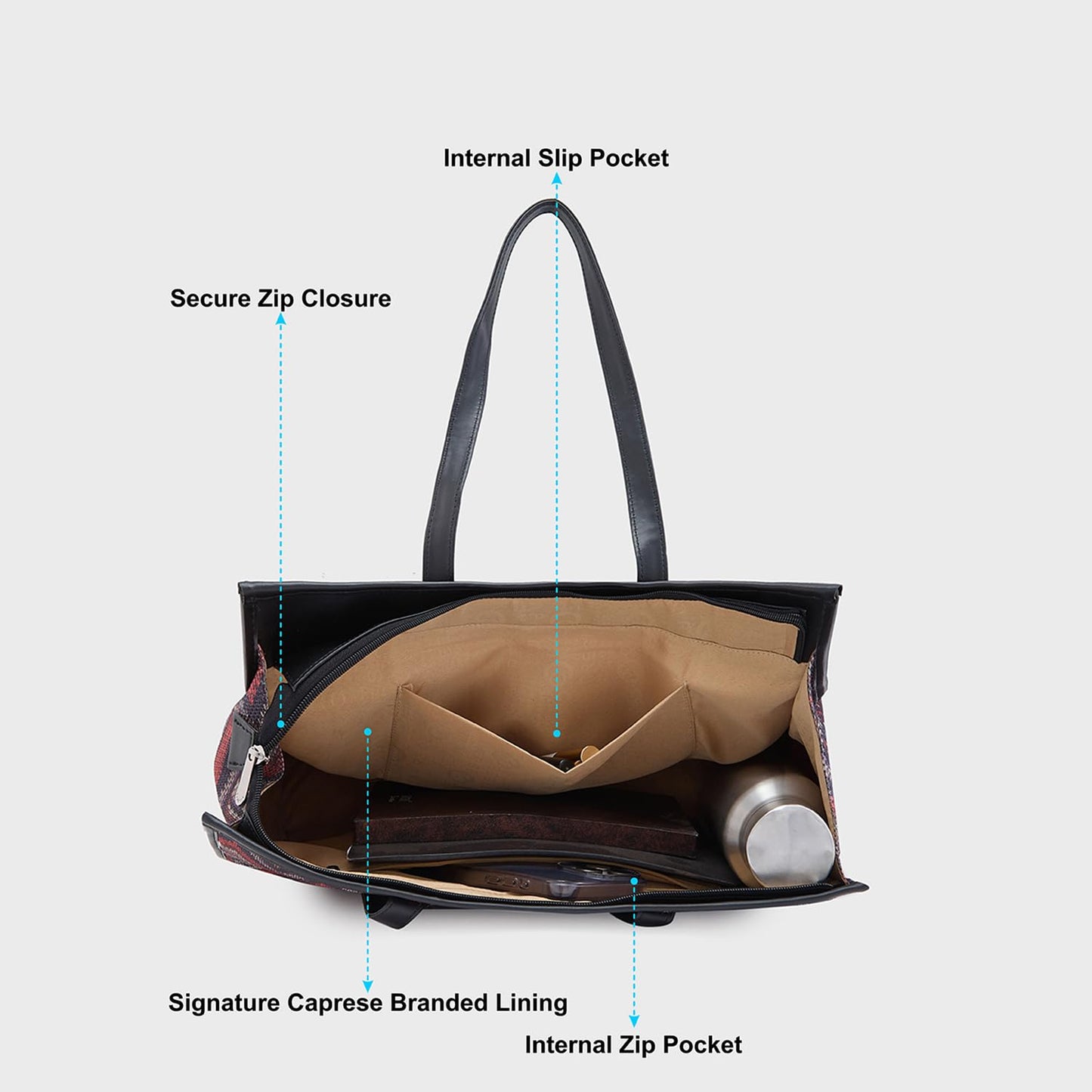 Caprese Daisy Tote Large Blush