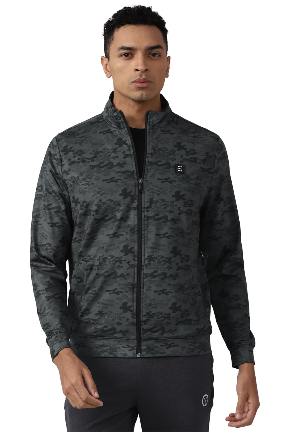 Van Heusen Men's A-Line Coat (VFJKARGFC98723_Grey