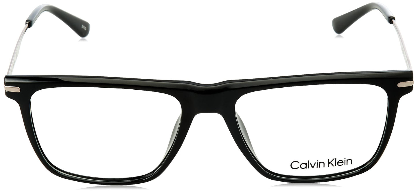 Calvin Klein Men's Sunglasses, 001 Black, 55