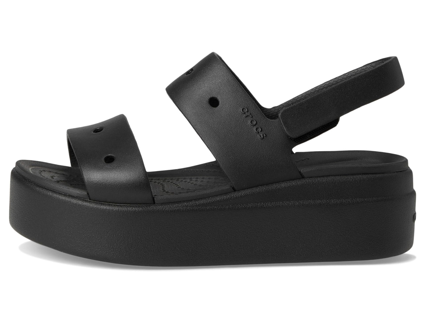 Crocs Brooklyn 4U Women Sandal (UK Size-9|Color-Black)