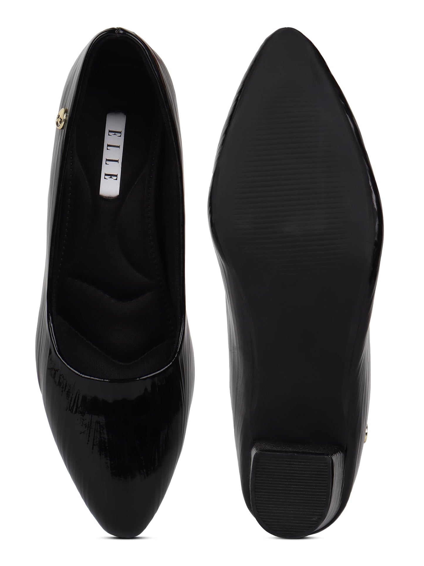 ELLE Women Shoes,Black,UK-8