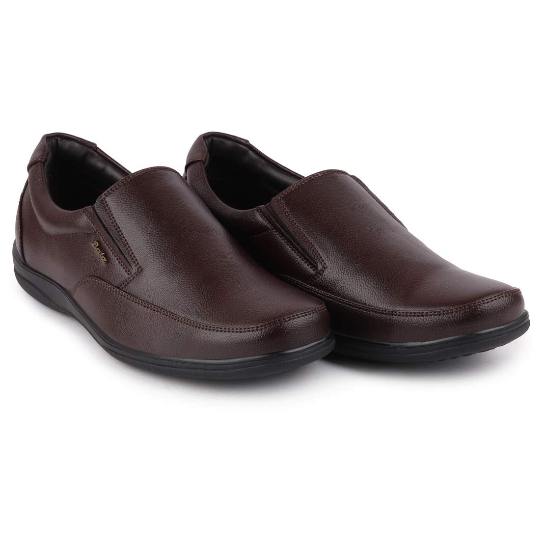 Bata 851-4412-41 Men's Brown Formal Slip On Shoes (7 UK)