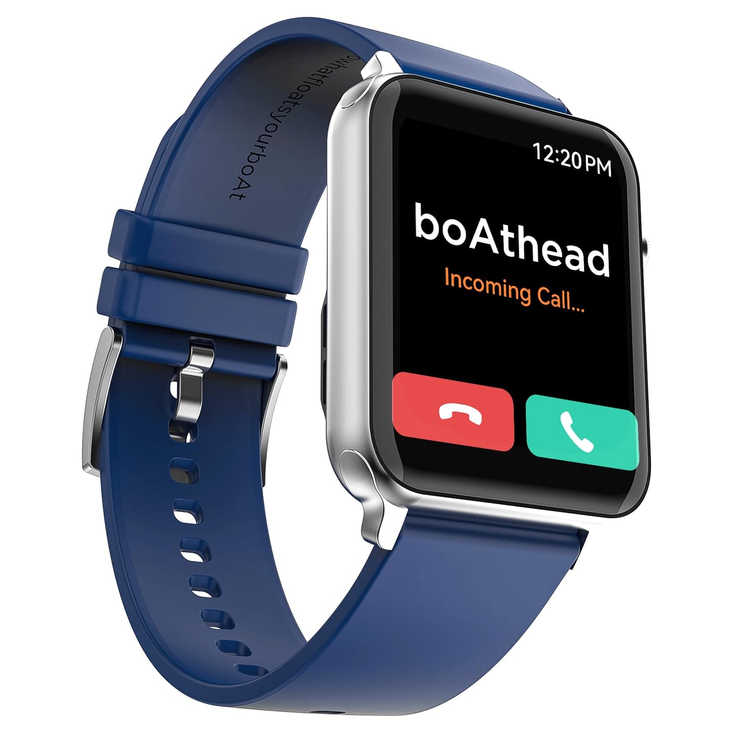 Boat Wave Call Smart Watch w/Bluetooth Calling, 1.69" (4.2 cm) HD Display w/ 550 NITS & 70% Color Gamut, 150+ Watch Faces, Multi-Sport Modes,HR,SpO2, IP68(Royal Blue)