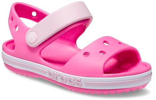 Crocs Unisex Child Bayaband Sandal Electric Pink/Electric Pink 10 Kids