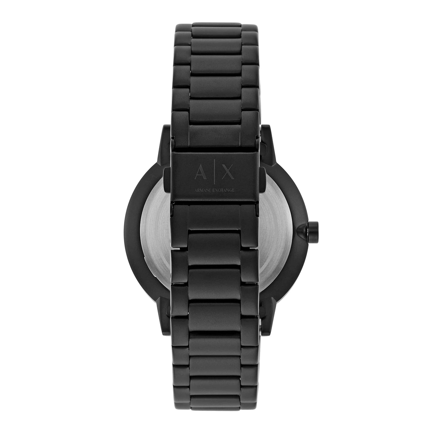 Armani Exchange Stainless Steel Analog Black Dial Men Watch-Ax2748, Black Band