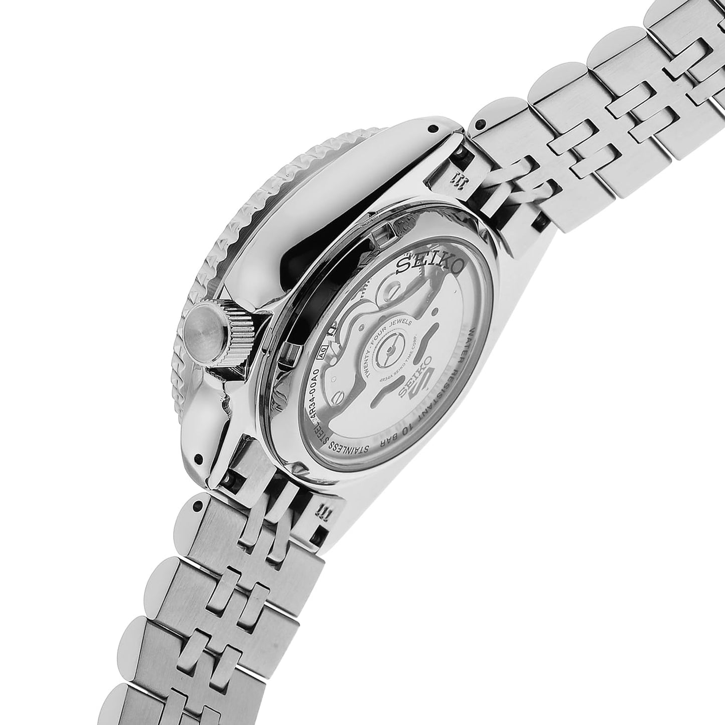 Seiko Aluminium Analog Orange Dial Men's Watch-Ssk005K1