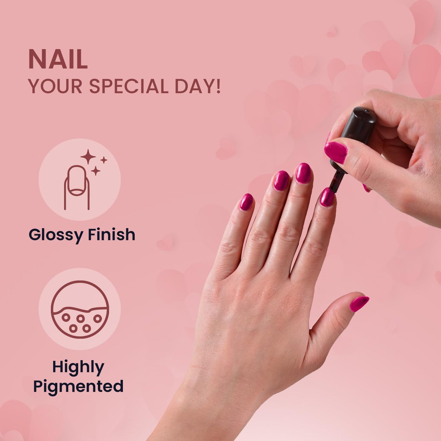 Swiss Beauty Gift Your Heart Out Makeup Kit | With 4 Makeup Essentials | Cream It Up Blush | Color Splash Nail Polish | Matte Maxx Eyeliner | Hold Me Matte Mini Liquid Lipstick | Gift For Her | Valentine’s Day Gift