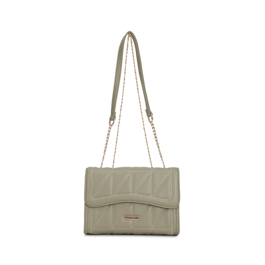 Fastrack Structured Quilted Sling Bag For Women, Ladies and Girls | Made Up of Premium Semi PU Leather Material