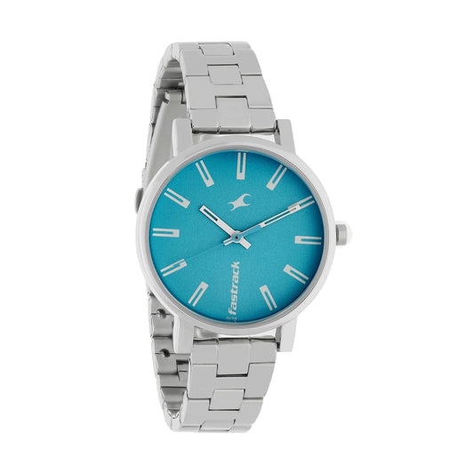 Fastrack Fundamentals Analog Blue Dial Women's Watch NM68010SM02 / NL68010SM02