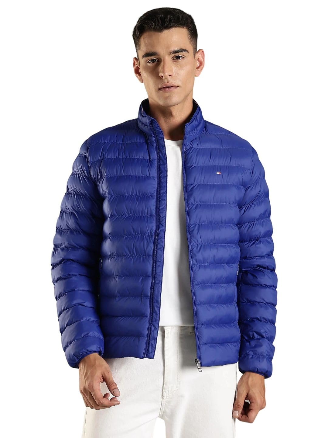 Tommy Hilfiger Solid Regular Fit Nylon Puffer Jacket