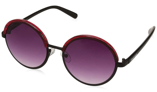 Fastrack Purple Round 100% UV protected Sunglasses for Women