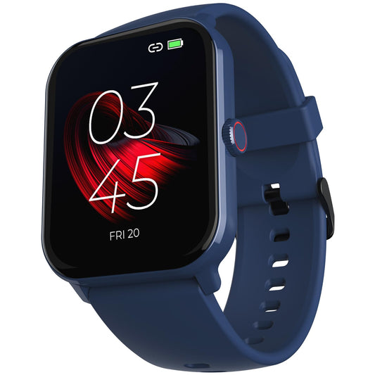 beatXP Marv Neo Smart Watch with 1.85” Ultra HD Display, Bluetooth Calling, 240*280px, AI Voice Assistant, 100+ Sports Modes, Heart Rate Monitoring, SpO2, IP68, Fast Charging, 100+ Watch Faces (Blue)