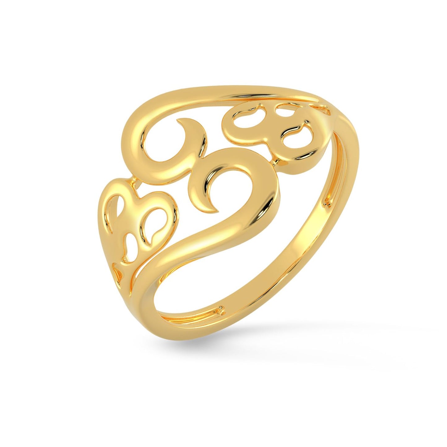 Malabar Gold & Diamonds Gold Ring for Women 22k | Pure Gold 22kt (916) BIS Hallmark Certified Finger Ring for Birthday, Engagement, Anniversary & Festive Gift