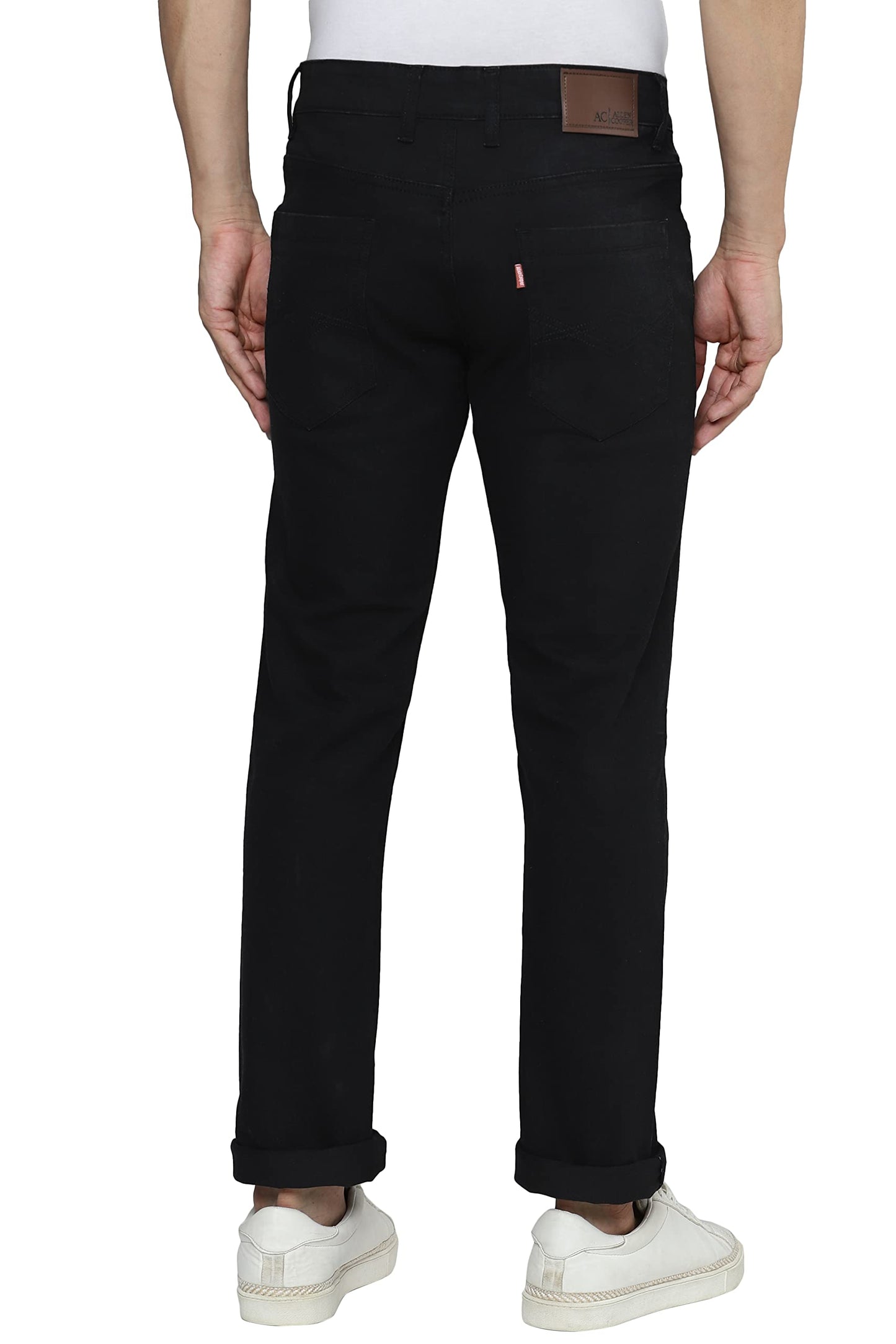 Allen Cooper Black Denim Jeans