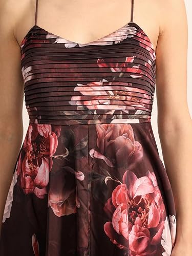 Kazo Demure Midi Dress (Multicolor XS)