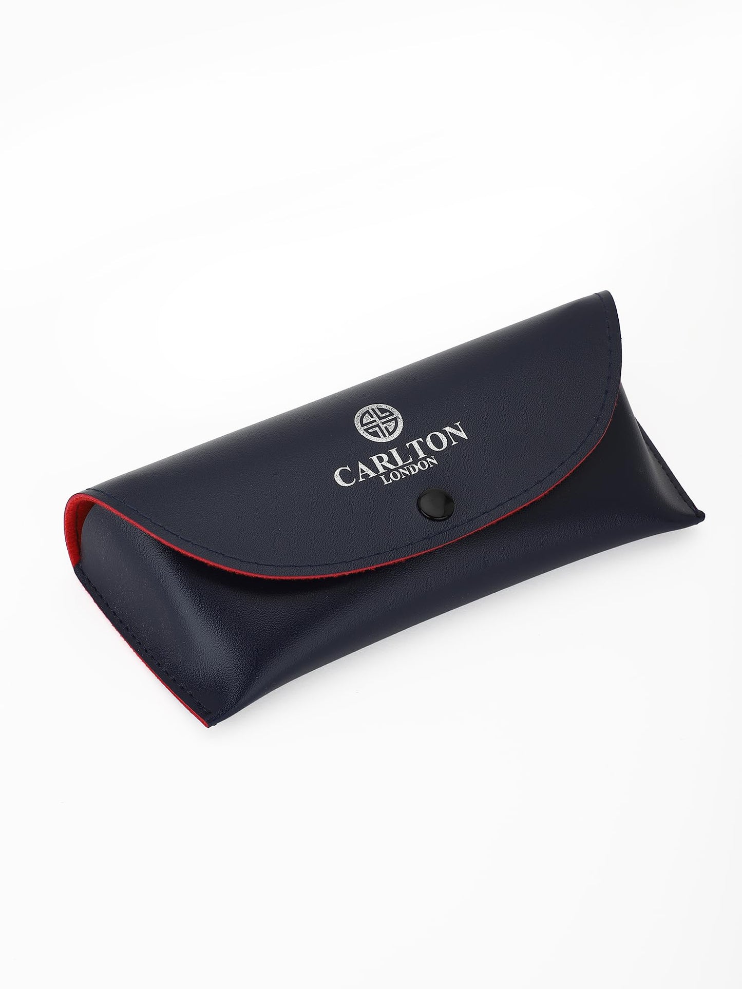 Carlton London Unisex Premium Silver & Blue Toned Grey UV with Polarized Lens Square Sunglass